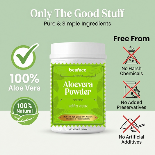 Aloe-vera-powder-scalp-strengthen-hair-growth