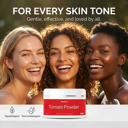 Tomato-powder-hyperpigmentation-skin-texture-even-toned