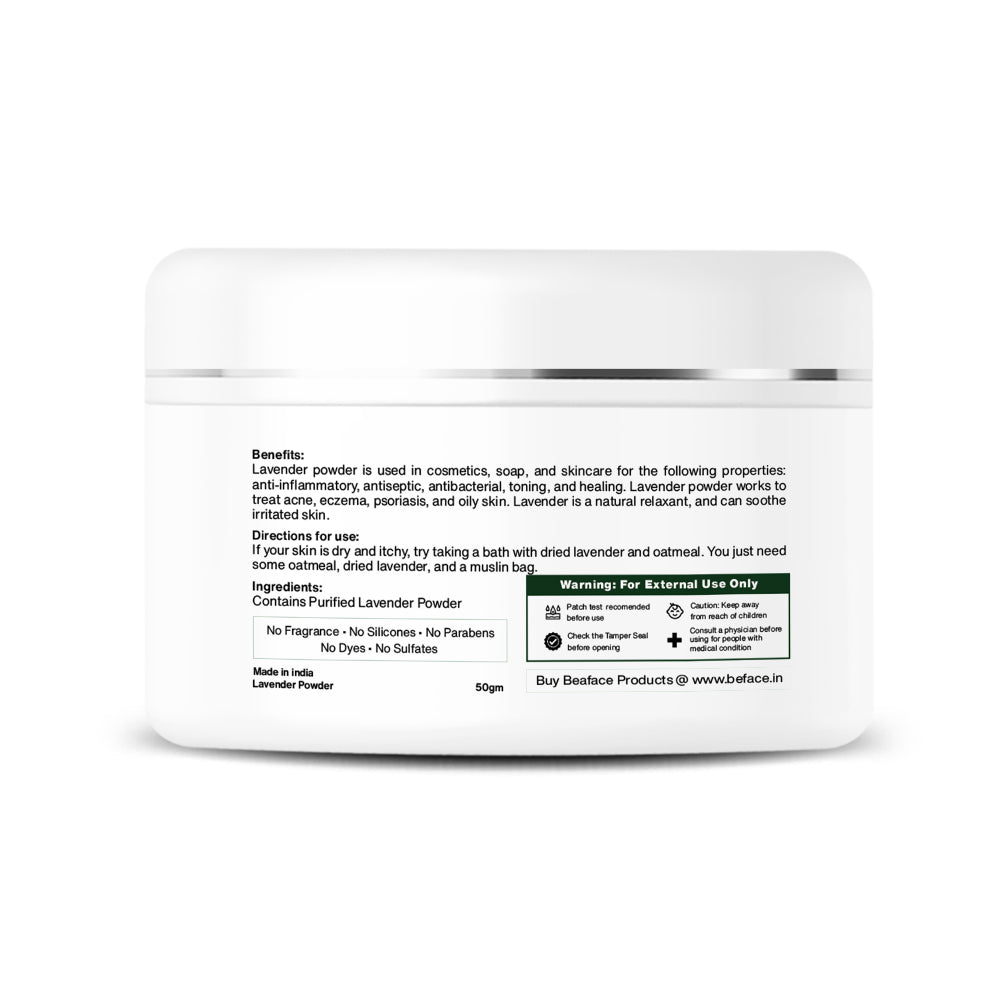 Lavender-powder-inflammatory-acne-reduce-redness