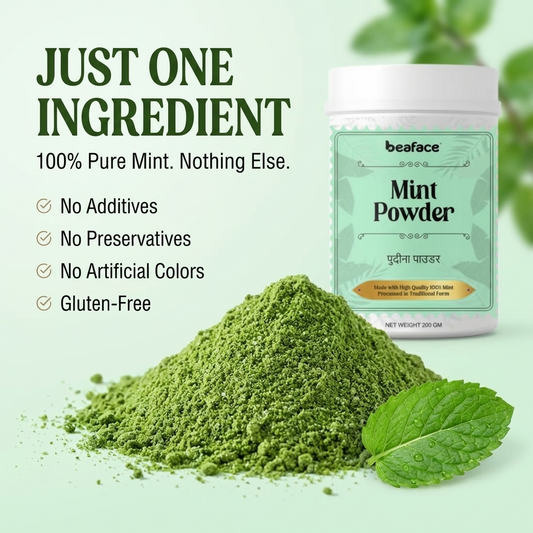 Mint-leaves-powder-digestion-oral-health-mint-tea-weight-management-refreshing-breath