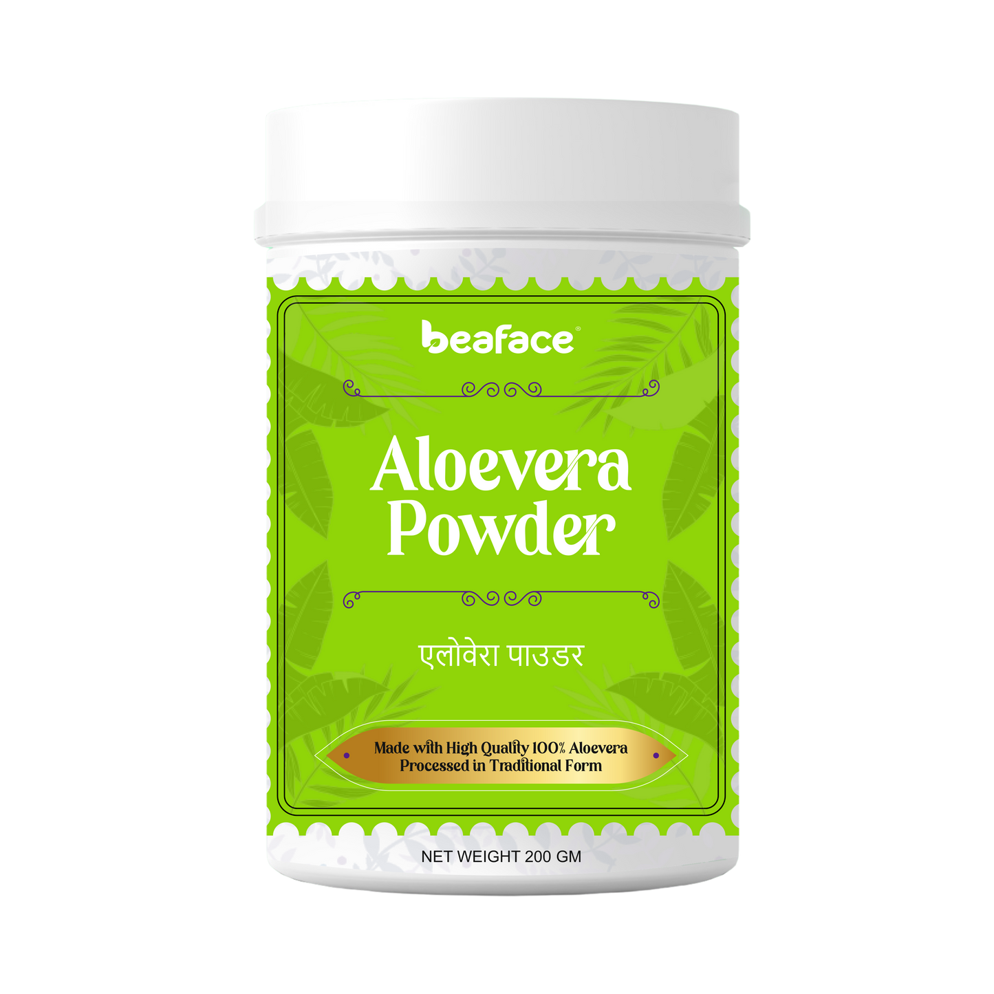 Aloe-vera-powder-scalp-strengthen-hair-growth