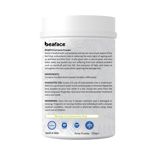 Amla-powder-hair-shinny-reduce hair fall-scalp