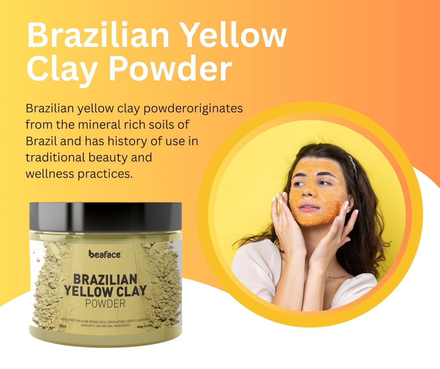 Brazilian-yellow-clay-powder-rejuvenate-boost-circulation
