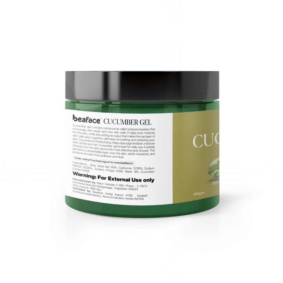 Cucumber-gel-skin-lightening-acne-blemish-cooling