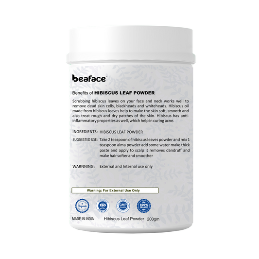 Hibiscus-leaves-powder-hair smoother-softer-shine