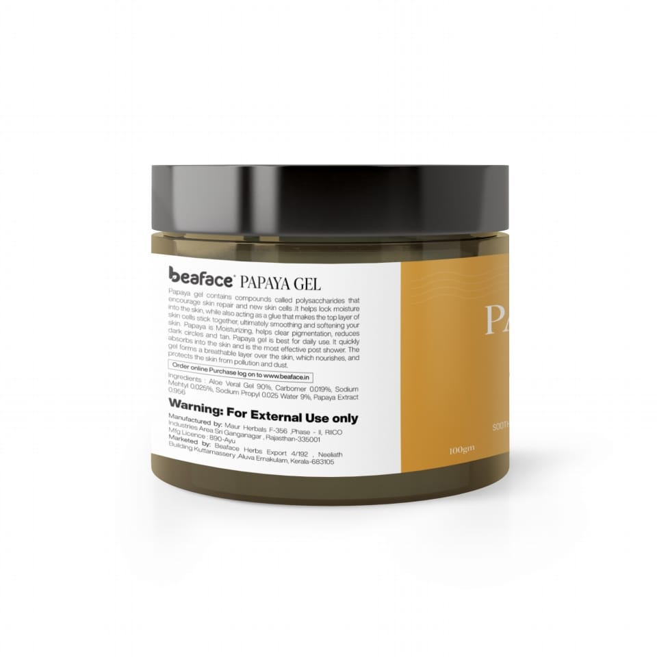 Papaya-gel-acne-scar-antiaging-dark-spot-moisturizing-soothing