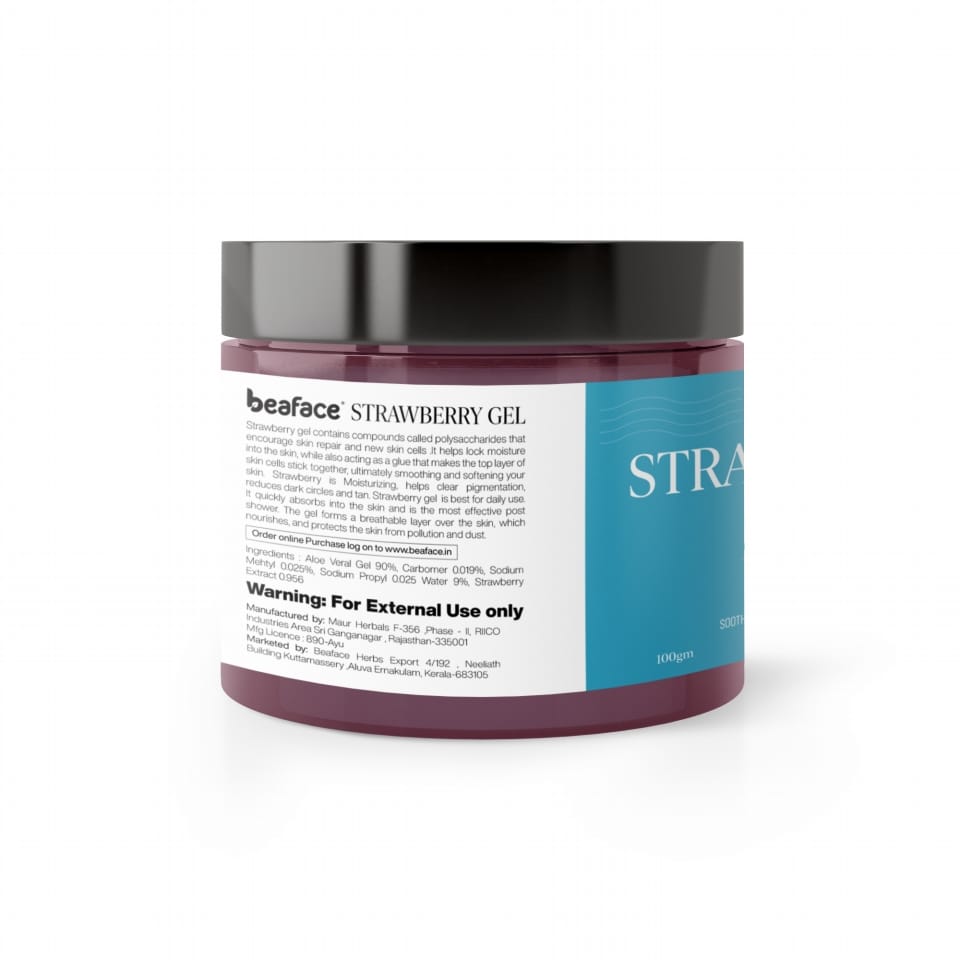 Strawberry-gel-hydration-moisturizing-acne-hyperpigmentation-brightening
