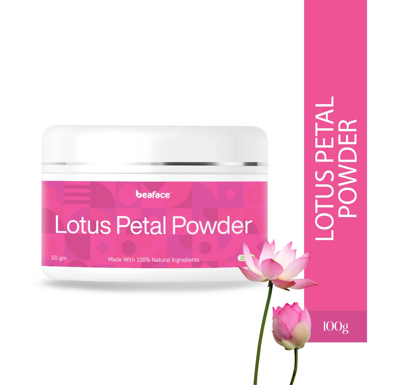 Lotus-powder-hair-growth-irritates-skin-inflamed-skin-blemishes-dark-spots