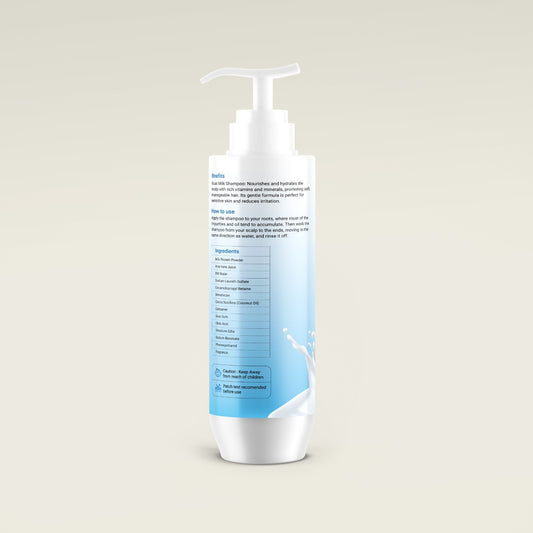 Milk-herbal-shampoo-vitamins-minerals-scalp-condition-milk-protein-help-volumize-hair(200ml)