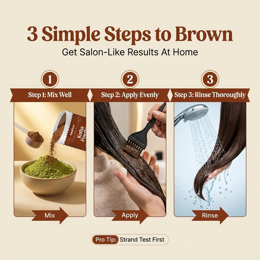 Katha-powder-enhance-hair-volume-shine-soft-smooth-bouncy-dark-brown-colour