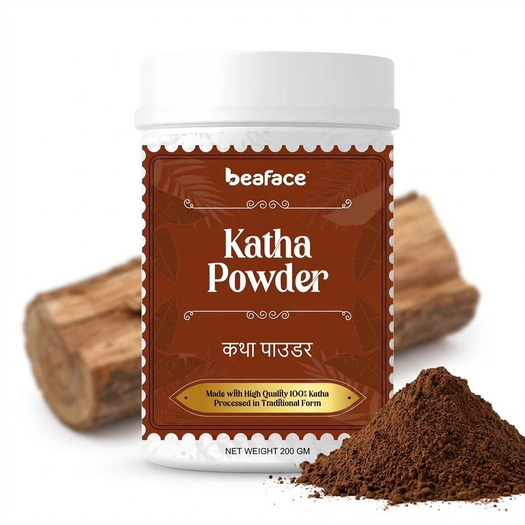 Katha-powder-enhance-hair-volume-shine-soft-smooth-bouncy-dark-brown-colour