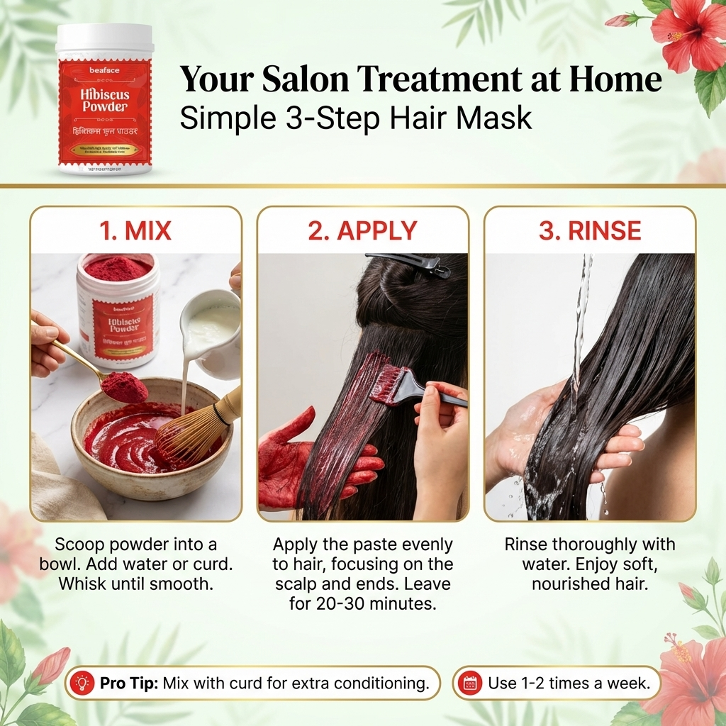 Hibiscus-powder-hair-growth-scalp-hair-growth-treatment