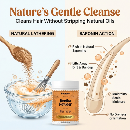 Reetha-powder-damp-hair-scalp-hair-strengthen
