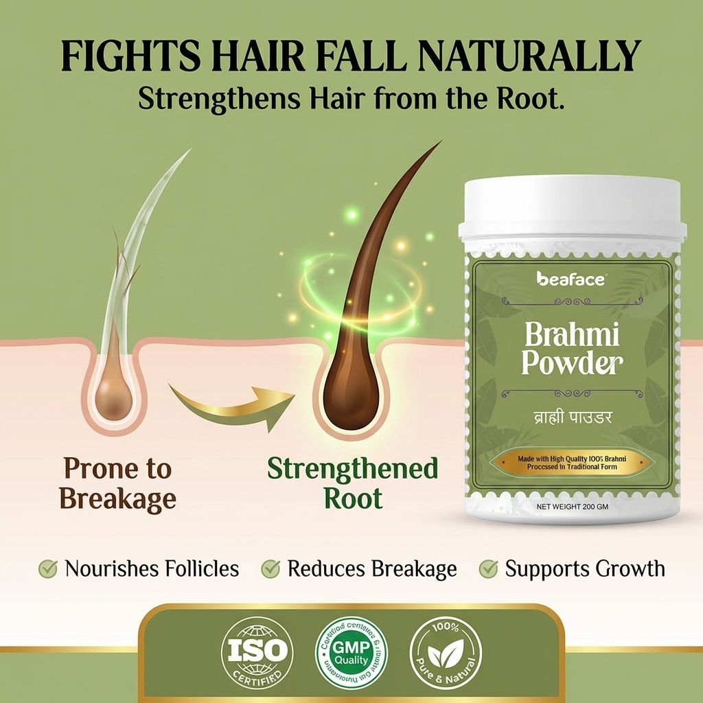 Brahmi-powder-hair-growth-scalp-strengthen