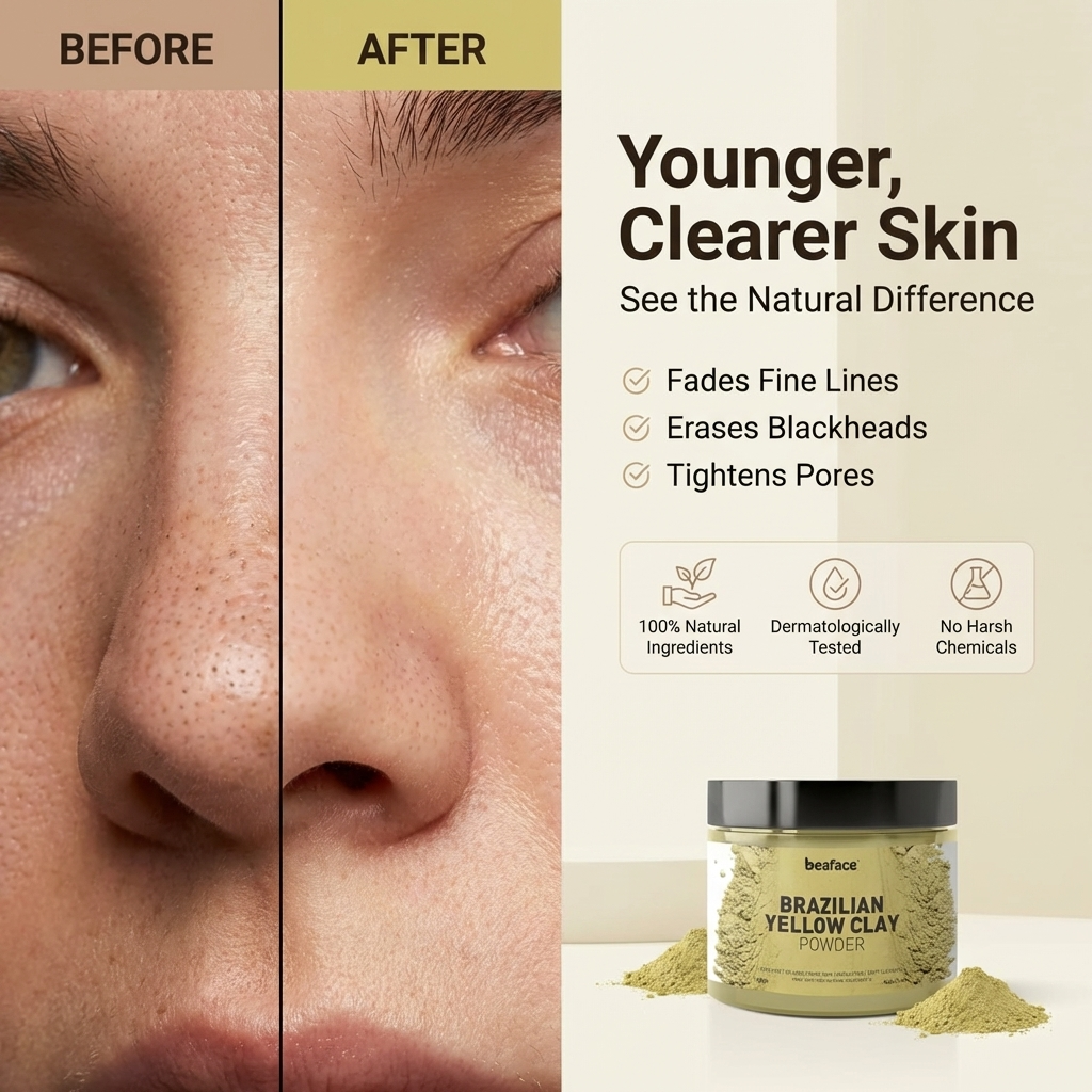 Brazilian-yellow-clay-powder-rejuvenate-boost-circulation