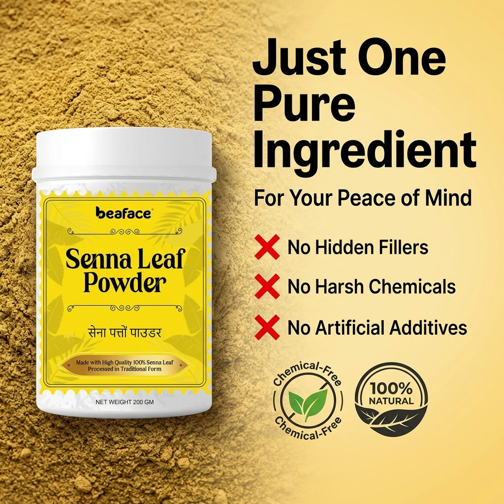 Senna-leaves-powder-strengthen-repair-damaged-sensitive-hair-colorless-henna