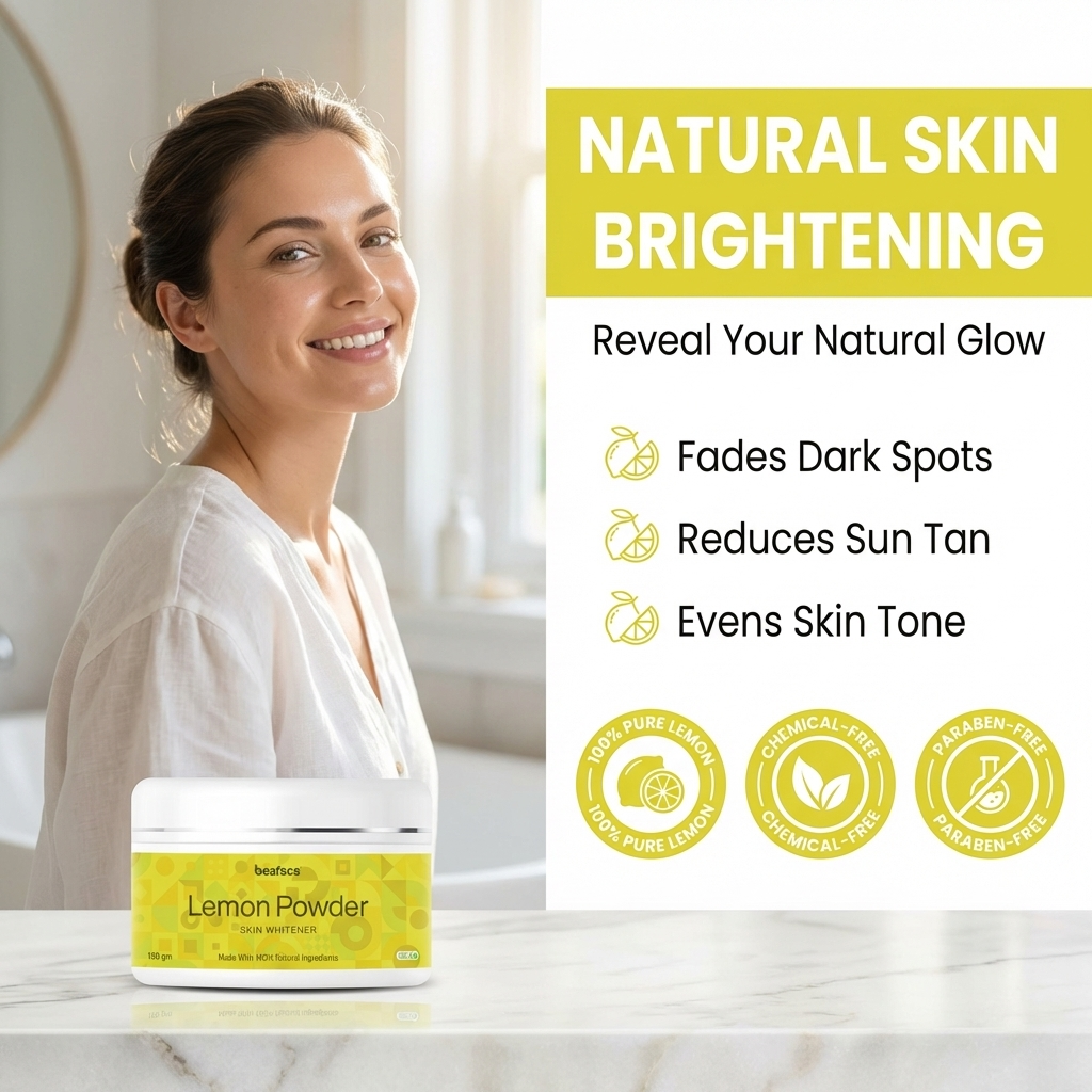 Lemon-powder-brighter-skin-remove-dead-skin