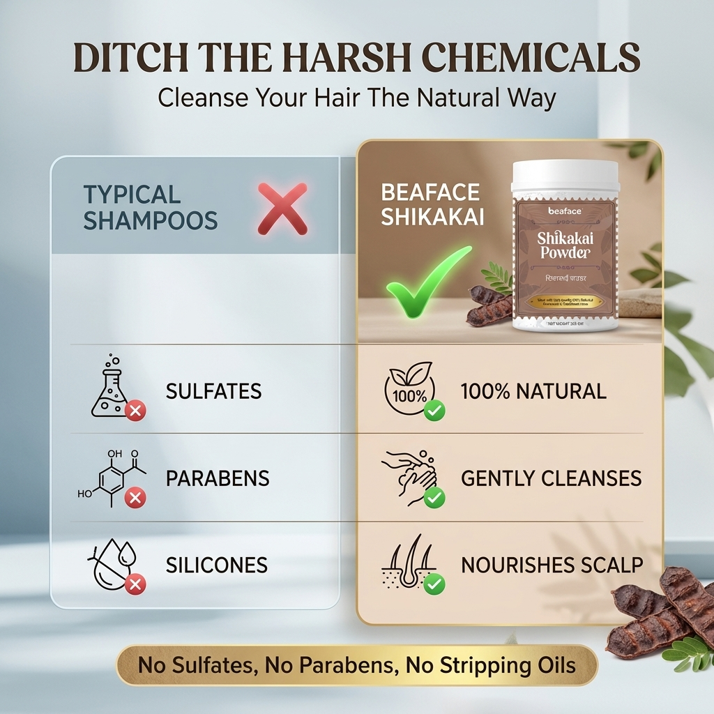 Shikakai-powder-antifungal-hair shine-hair-conditioning-hair-strengthen