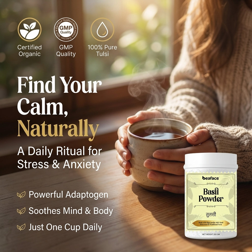 Basil-tulsi-powder-respiratory-cardiovascular-bloating-gas-lowering-chronis-diseases