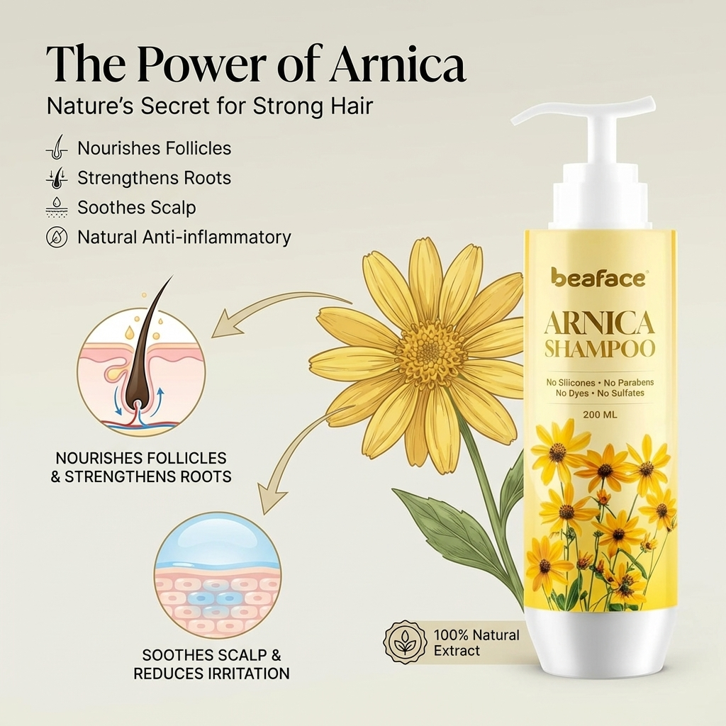 Arnica Herbal Shampoo 200ml