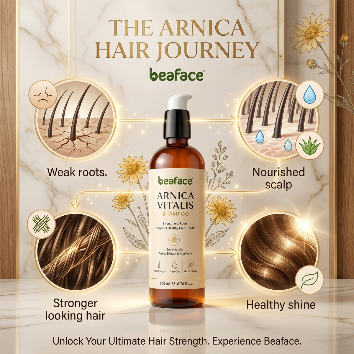 Arnica Herbal Shampoo 200ml