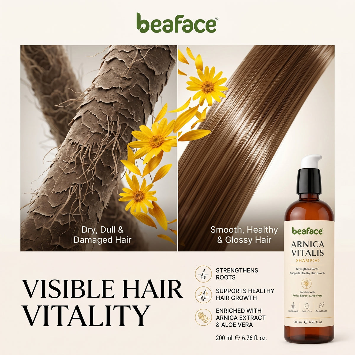 Arnica Herbal Shampoo 200ml