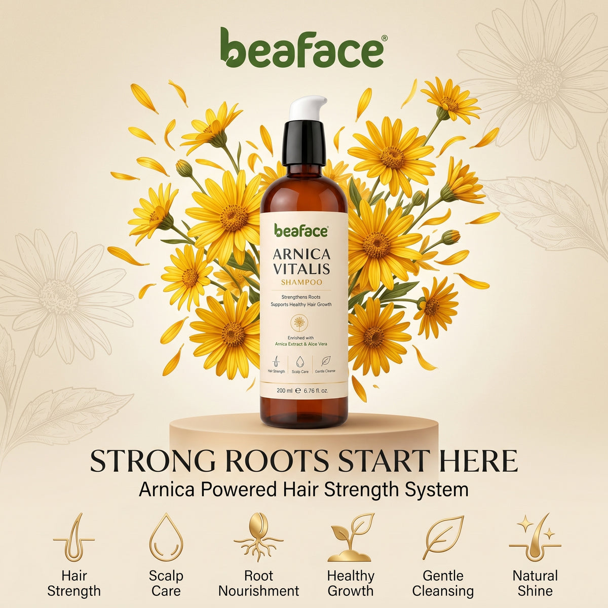 Arnica Herbal Shampoo 200ml