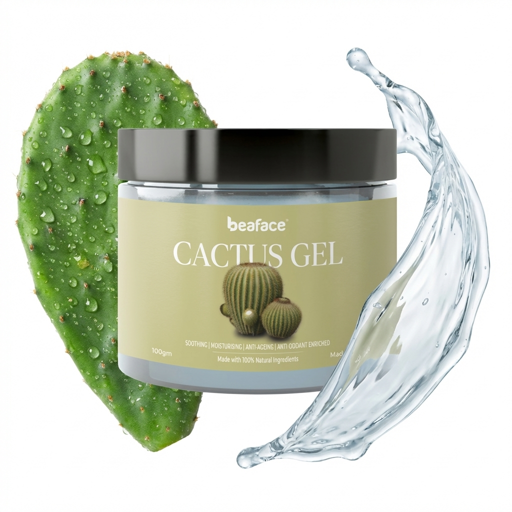 Cactus-gel-moisture-soothing-sunburned-skin-acne-prone-skin