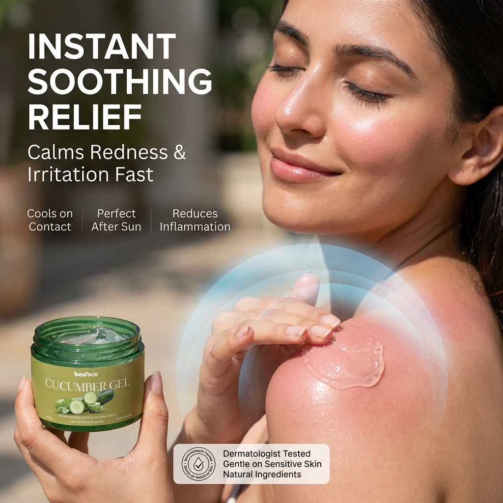 Cucumber-gel-skin-lightening-acne-blemish-cooling