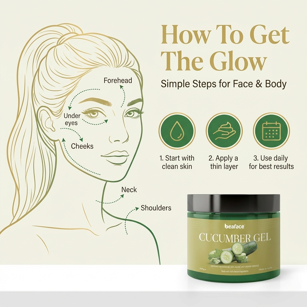 Cucumber-gel-skin-lightening-acne-blemish-cooling