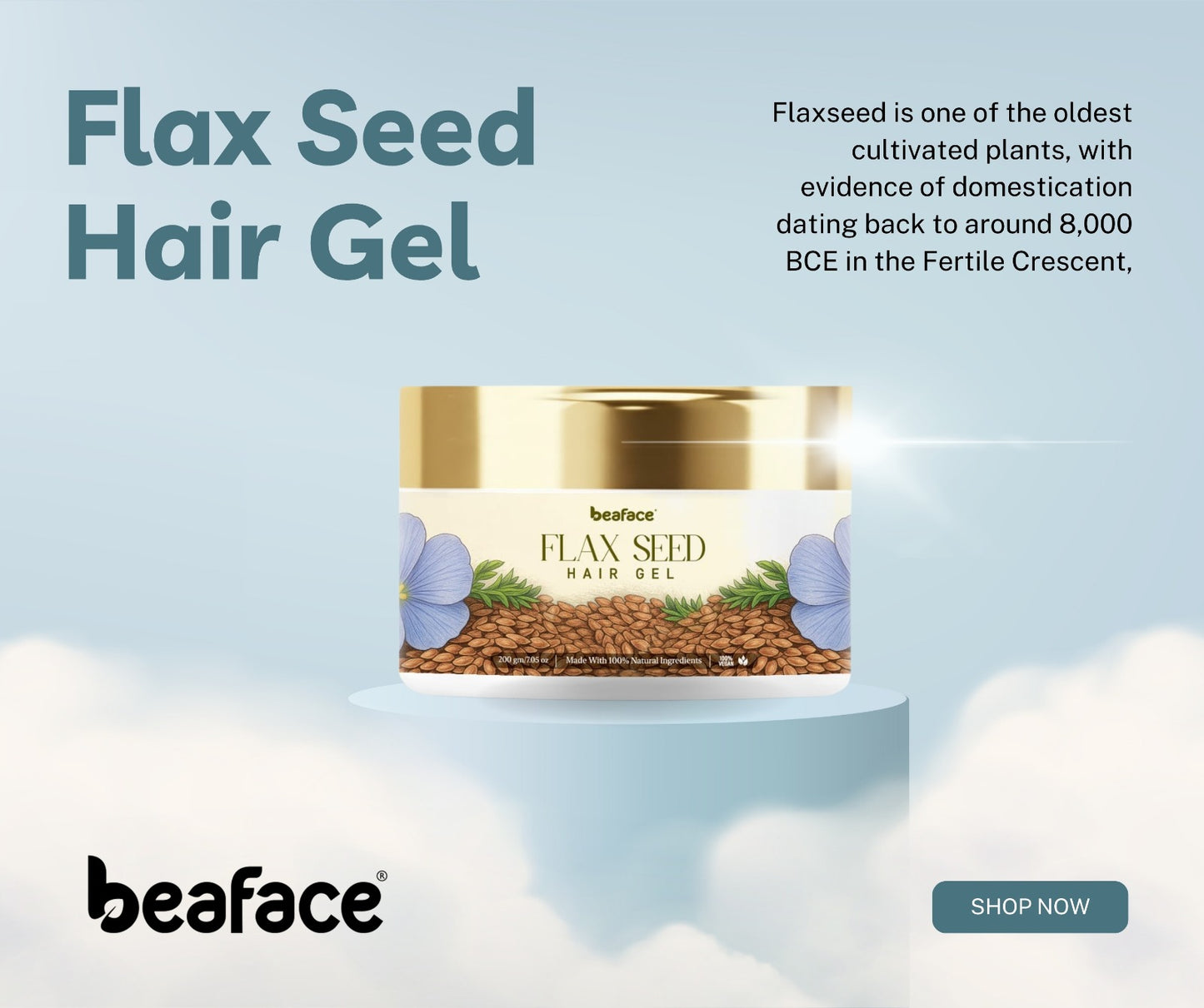 Flaxseed Hair Gel 200g