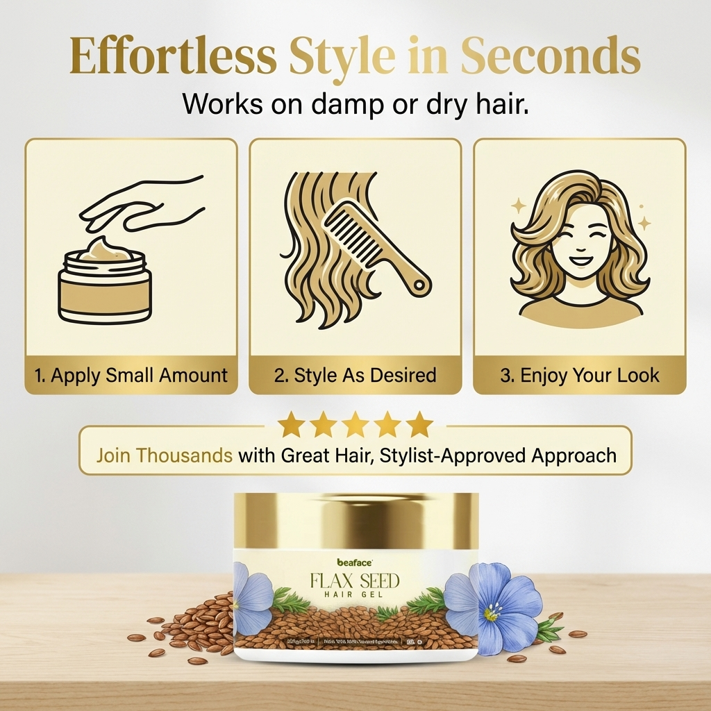 Flaxseed Hair Gel 200g