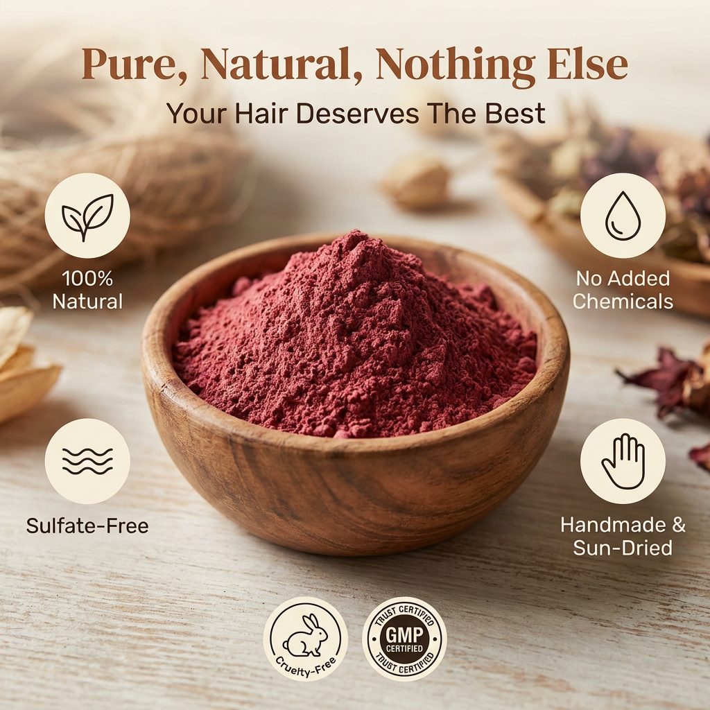 Hair pack herbal