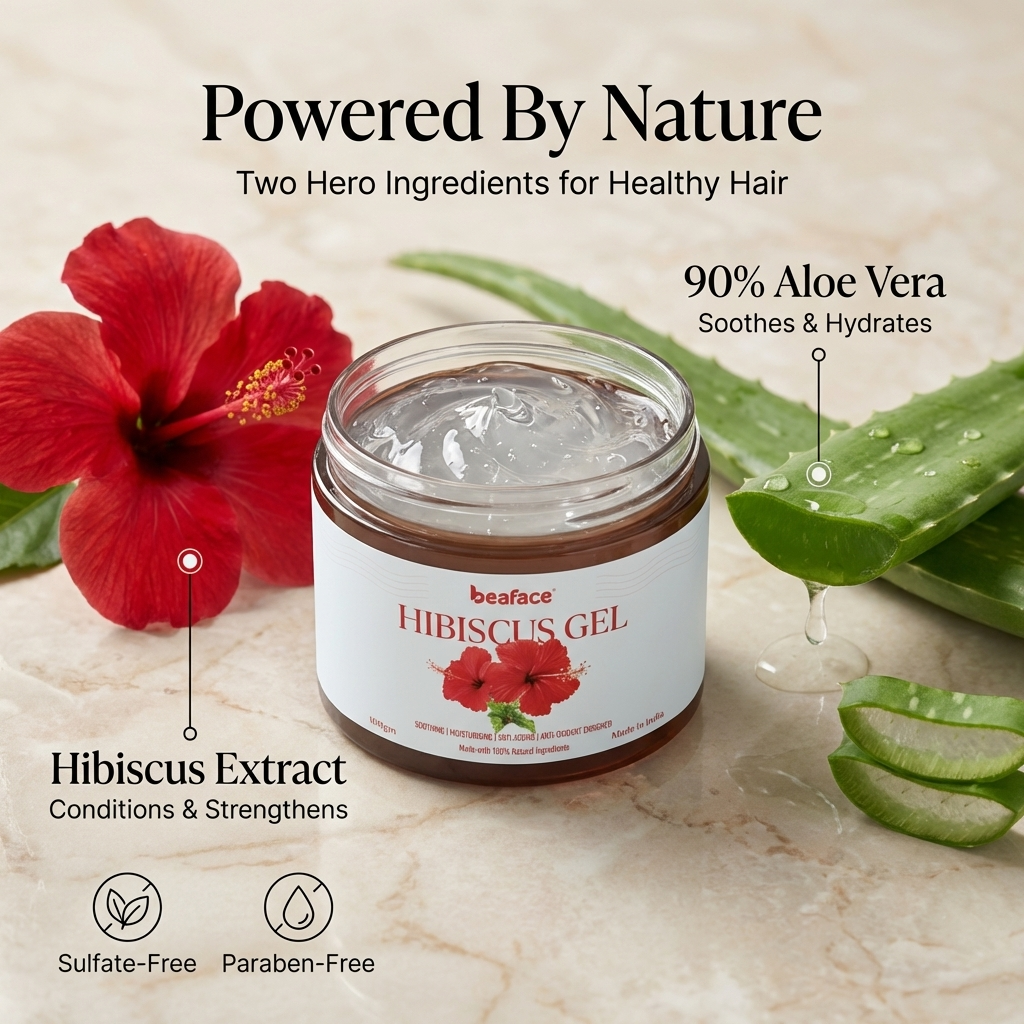 Hibiscus-gel-hydrates-soothes-scalp-dandruff-hair-mask