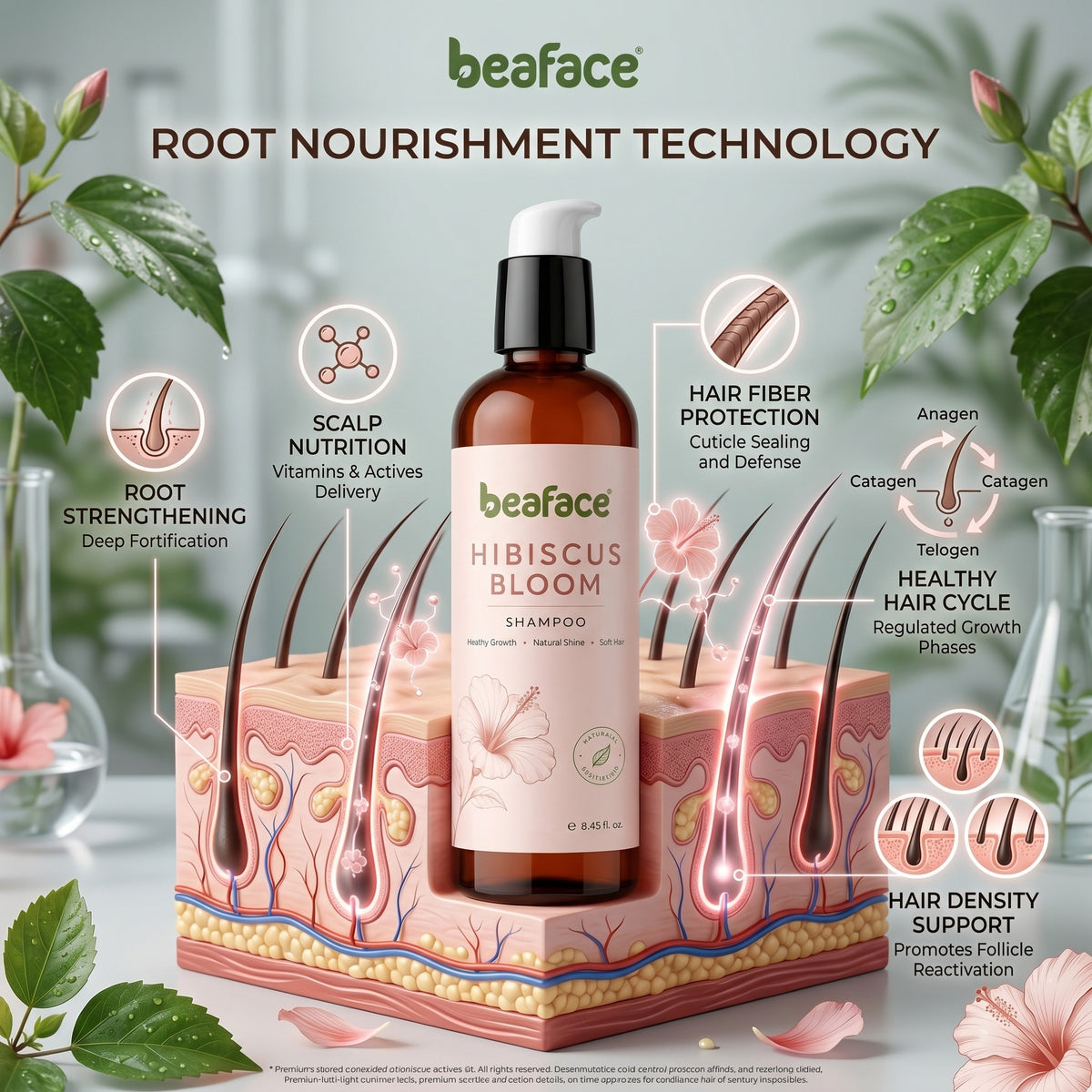 Hibiscus Herbal Shampoo 200ml