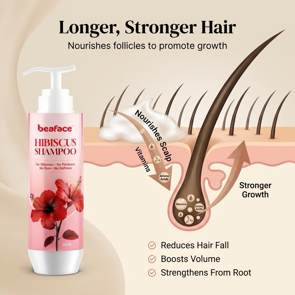 Hibiscus Herbal Shampoo 200ml