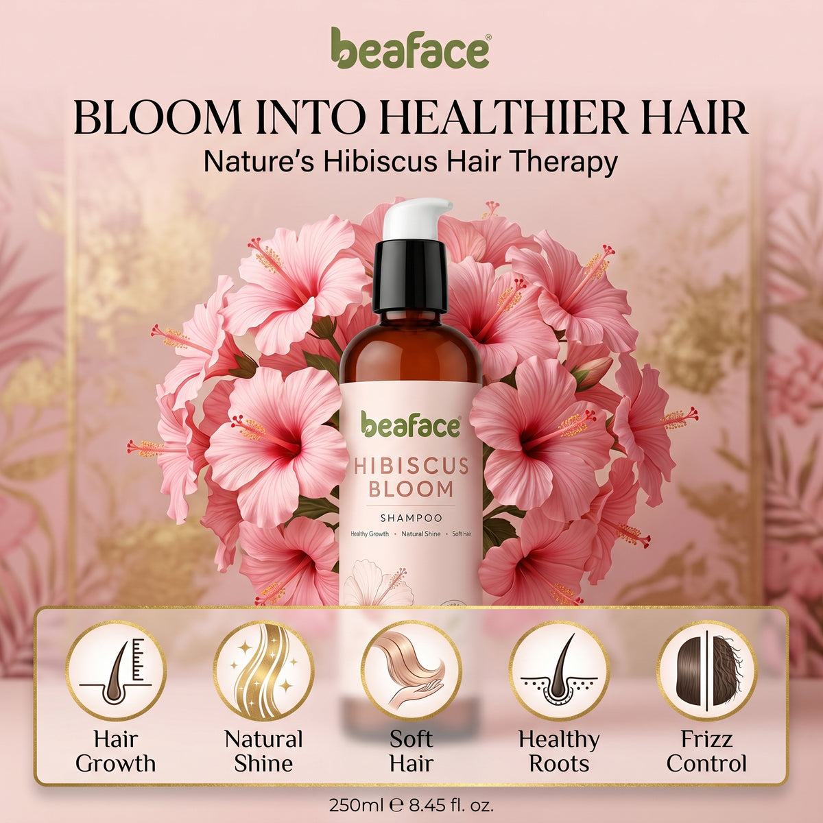 Hibiscus Herbal Shampoo 200ml