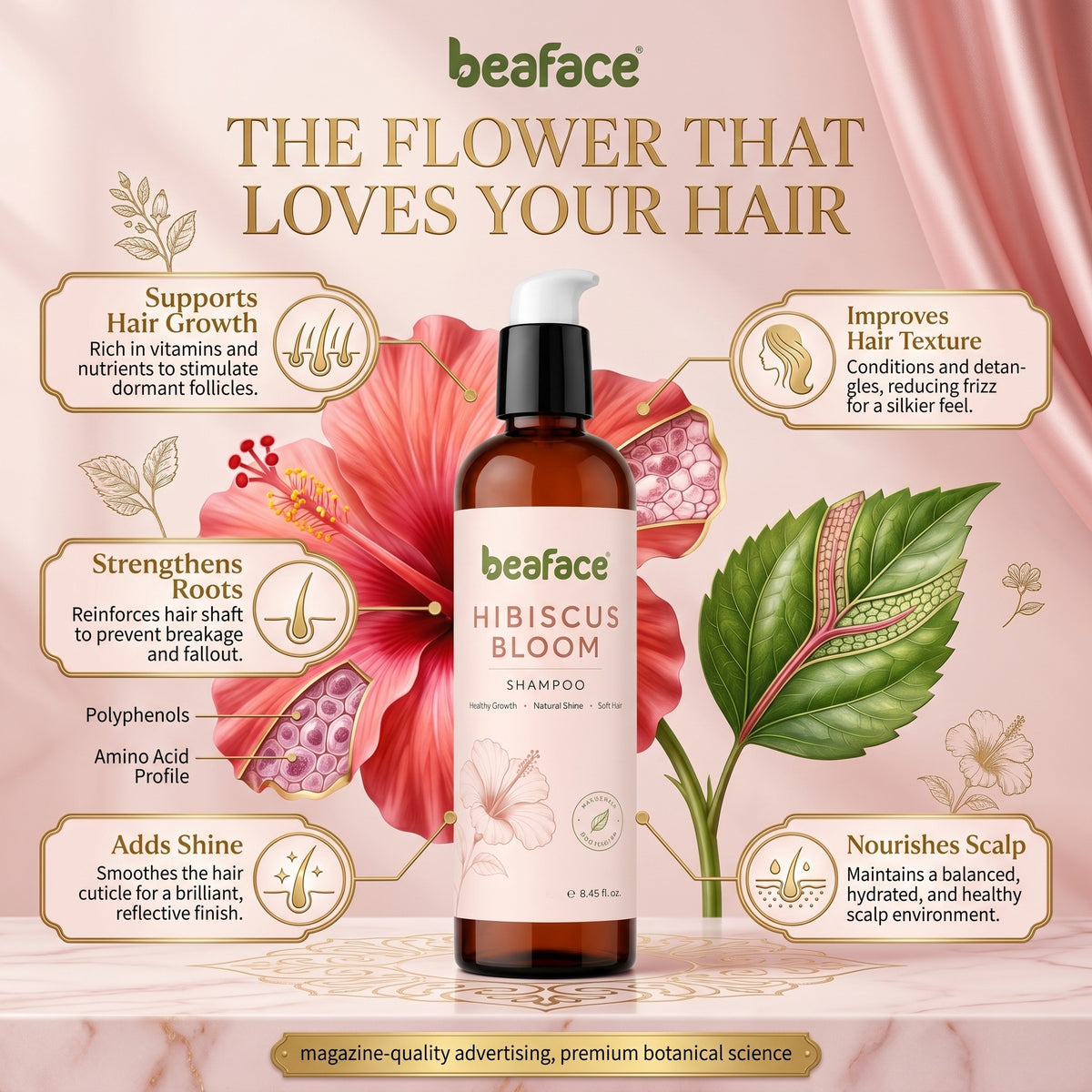 Hibiscus Herbal Shampoo 200ml
