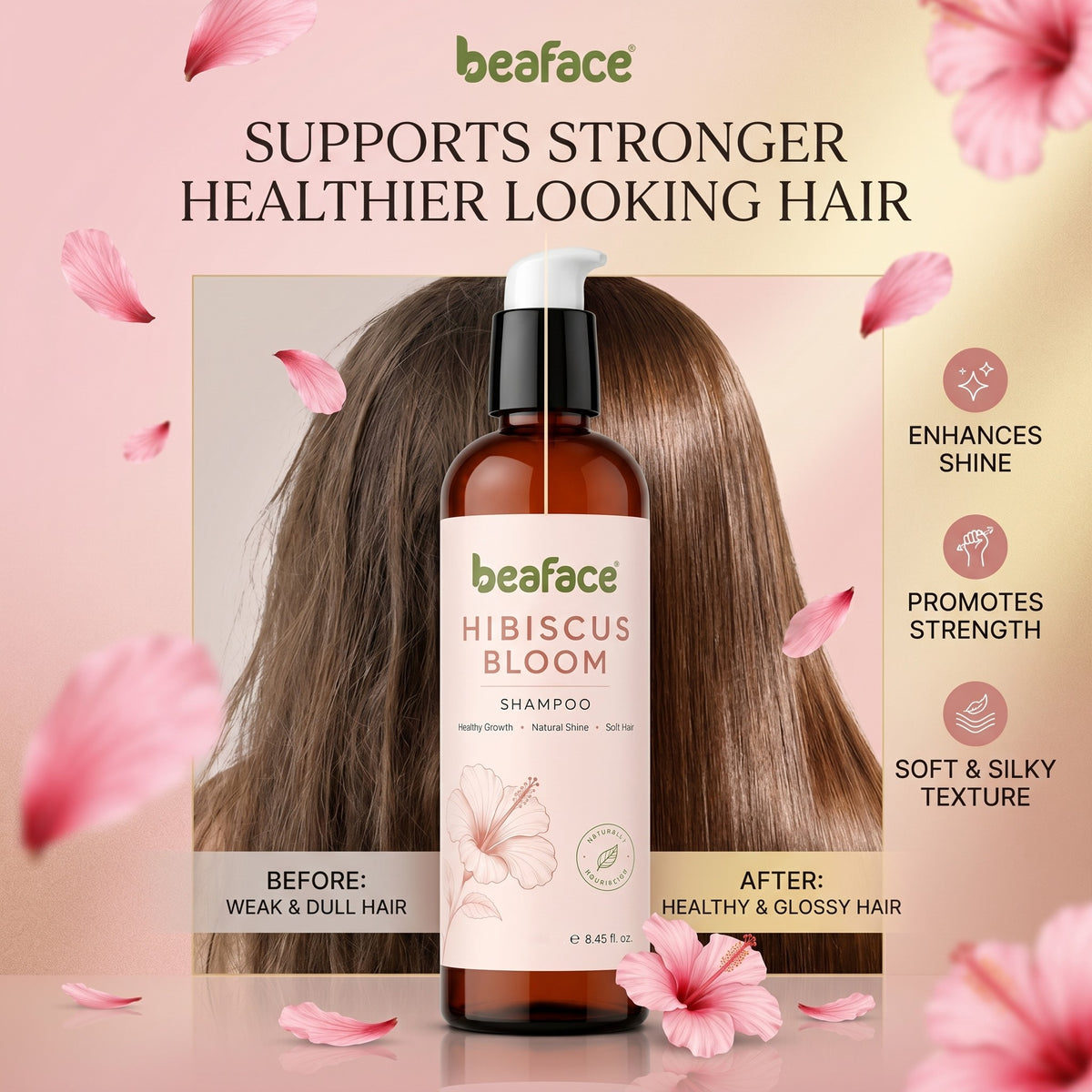 Hibiscus Herbal Shampoo 200ml