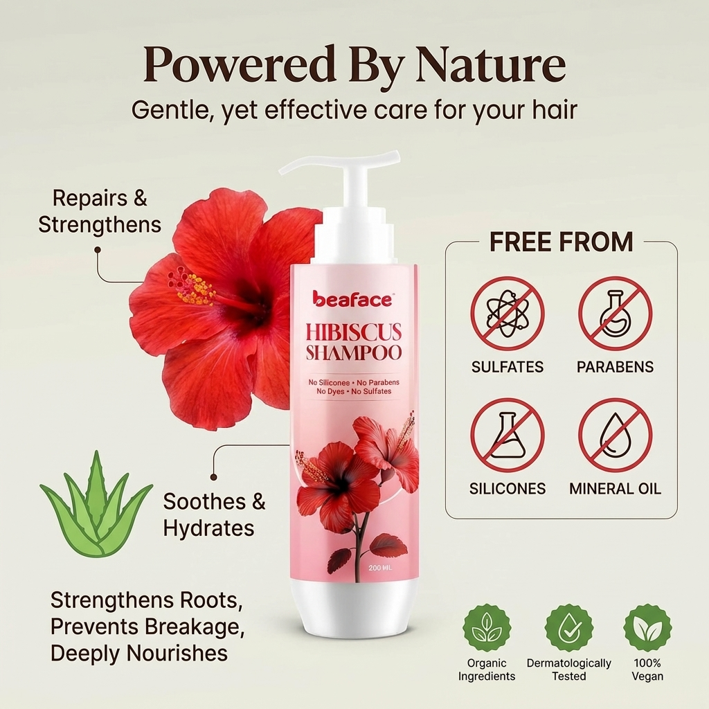 Hibiscus Herbal Shampoo 200ml