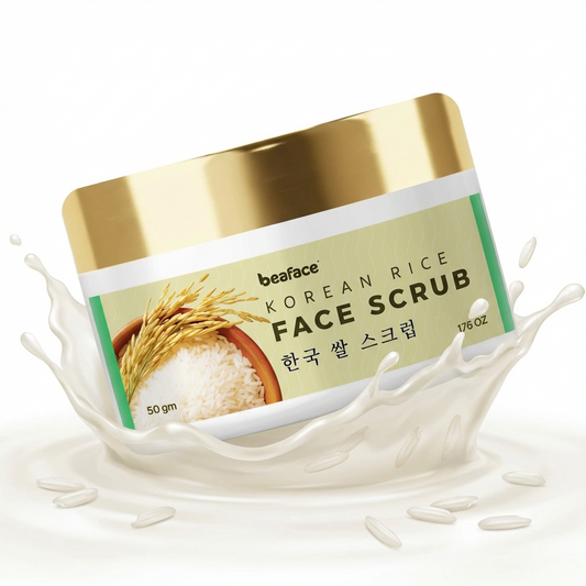 Korean Rice Glass Skin Face Scrub