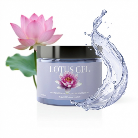 Lotus-gel-soothing-cooling-hydration-acne-moisturize