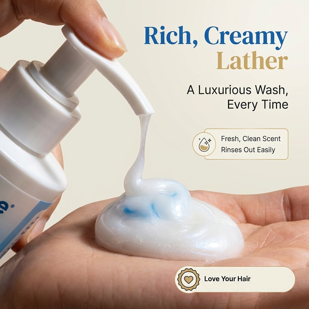 Milk-herbal-shampoo-vitamins-minerals-scalp-condition-milk-protein-help-volumize-hair(200ml)
