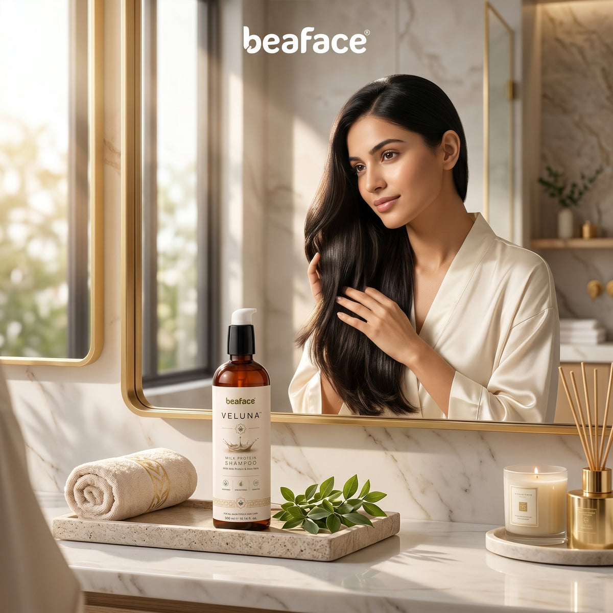 Milk-herbal-shampoo-vitamins-minerals-scalp-condition-milk-protein-help-volumize-hair(200ml)