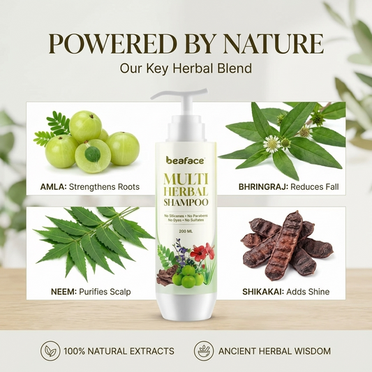 Multi Herbal Shampoo 200ml