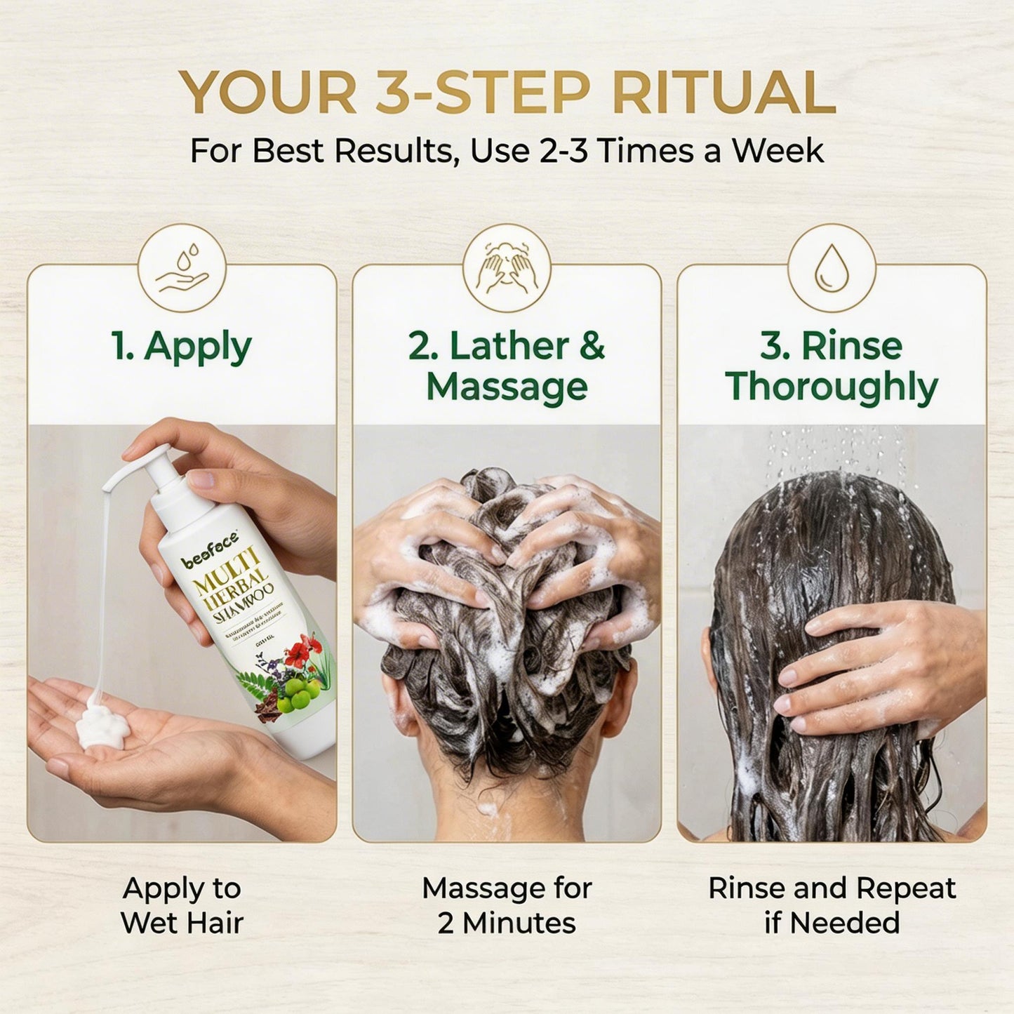 Multi Herbal Shampoo 200ml