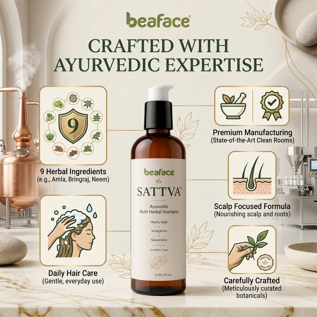 Multi Herbal Shampoo 200ml