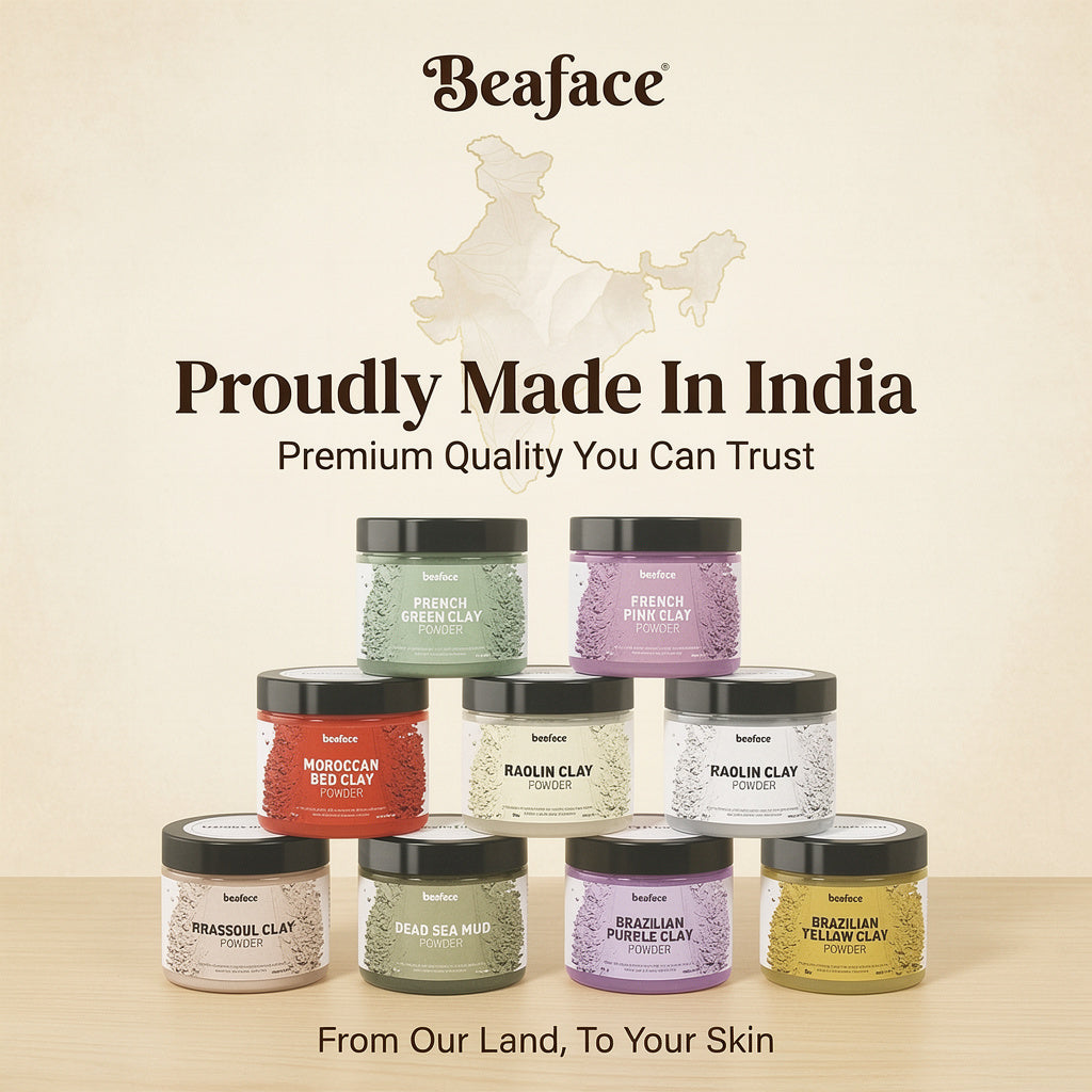 French green-French-pink-Rhassoul-Kaolin-Brazilian purple-Brazilian yellow-Bentonite-Dead-sea-mud-Moroccan-clay(Combo-9 pack)