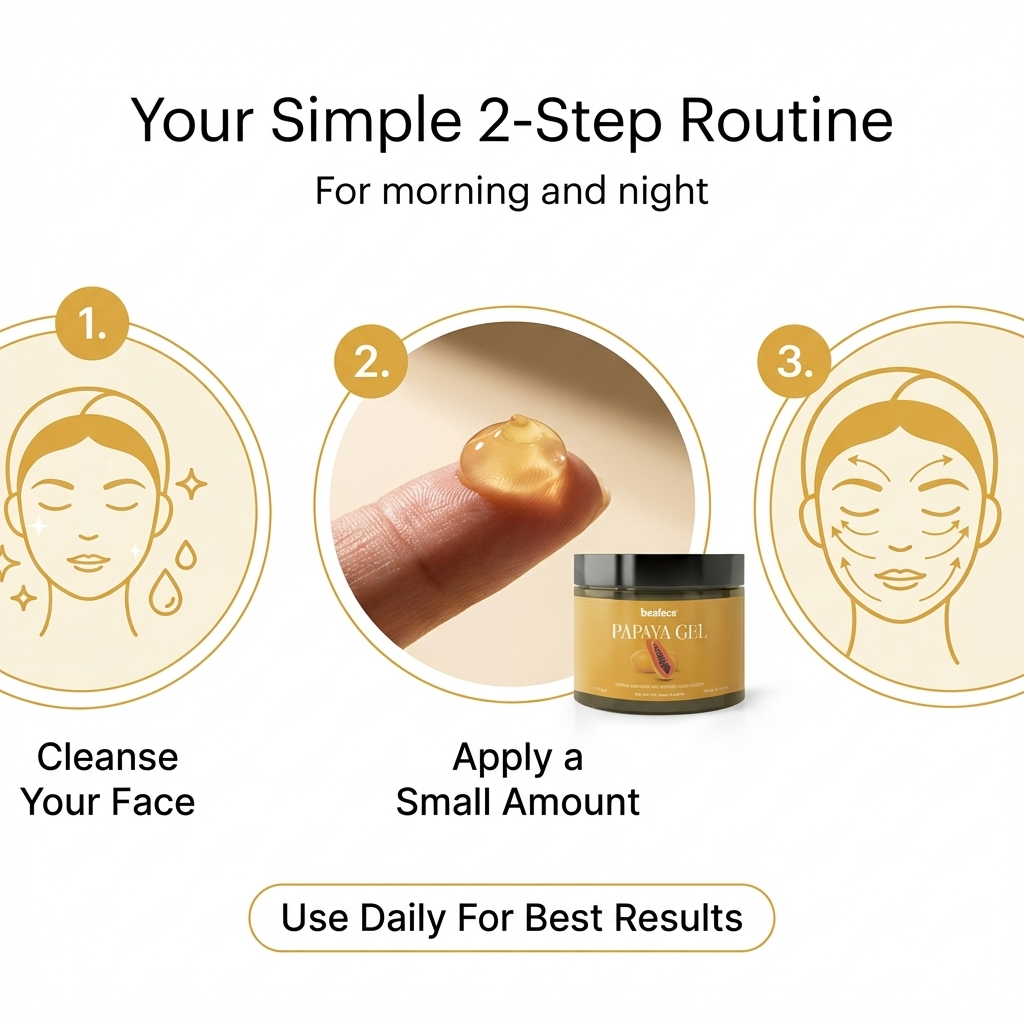 Papaya-gel-acne-scar-antiaging-dark-spot-moisturizing-soothing
