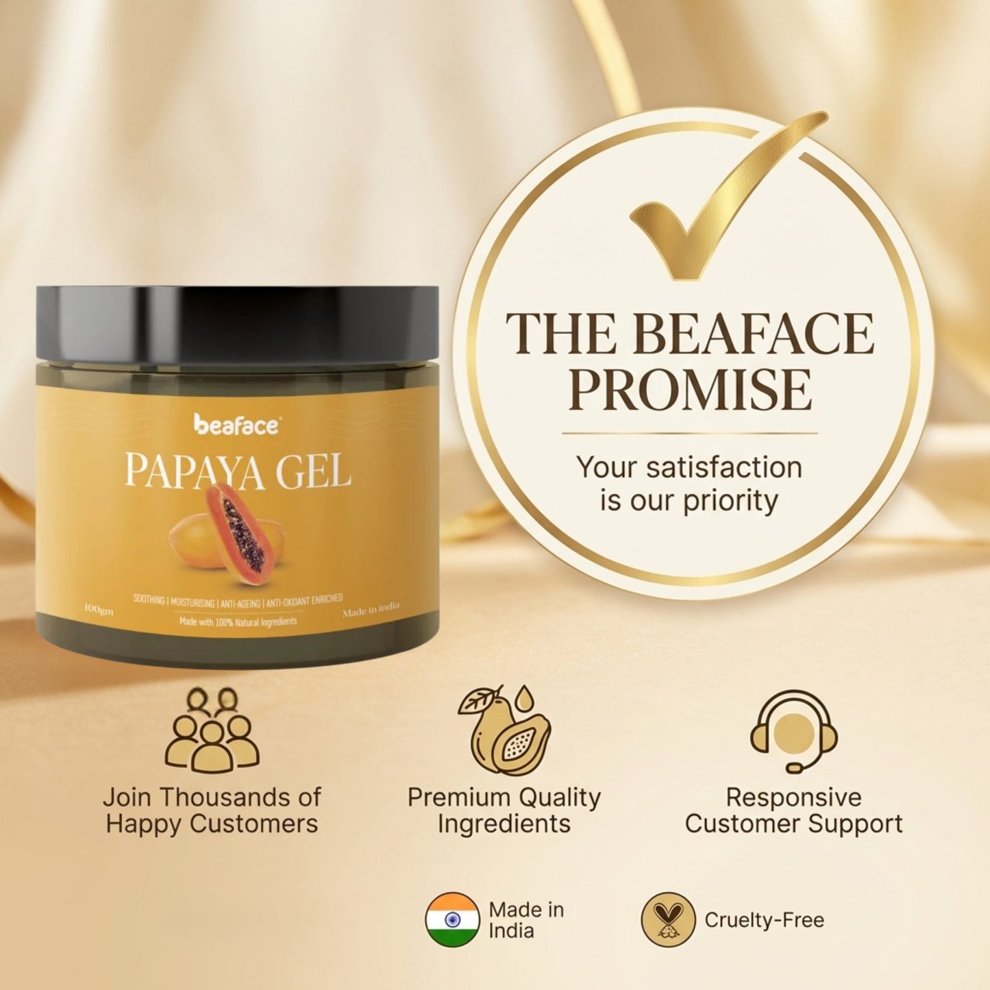 Papaya-gel-acne-scar-antiaging-dark-spot-moisturizing-soothing